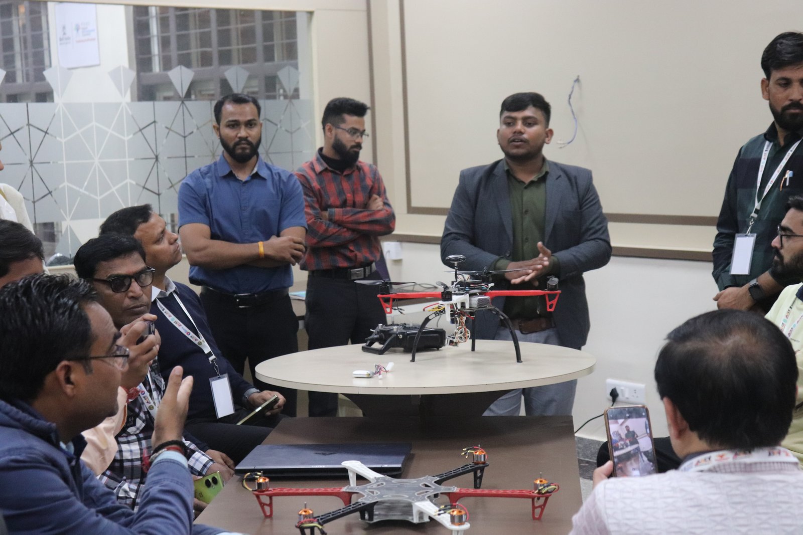 Drone flight demonstration - Outdoor testing session
