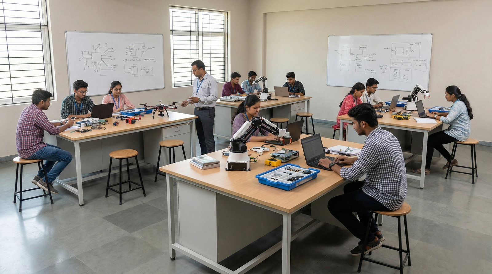 LNCT Robotics Lab Bhopal